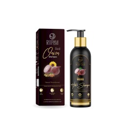 RUPAM Men's Onion Hair Shampoo For Revitalize and Strengthen Hair | Infused with Natural Ingredients